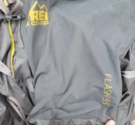55L Backpacking Pack (Medium) with adjustable chest and waist straps