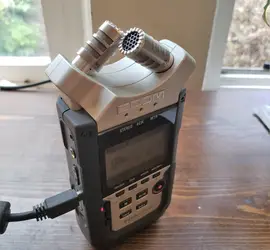 Zoom H4n Pro Digital Multitrack Recorder (includes HD card, power, mini tripod)
