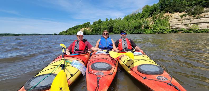 2 Hour Starved Rock Guided Kayak Tour-single Kayak