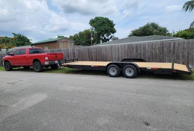 Rent This Car Trailer 83" x 24' Rated 10.5K (Trailer Only)