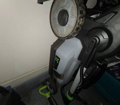 Ego 21 inch lawn mower (battery powered)
