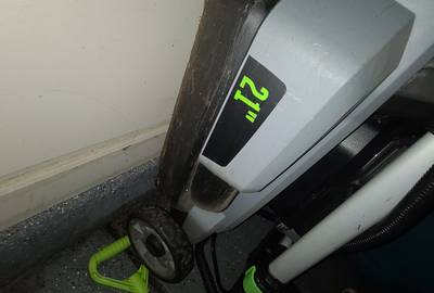Ego 21 inch lawn mower (battery powered)