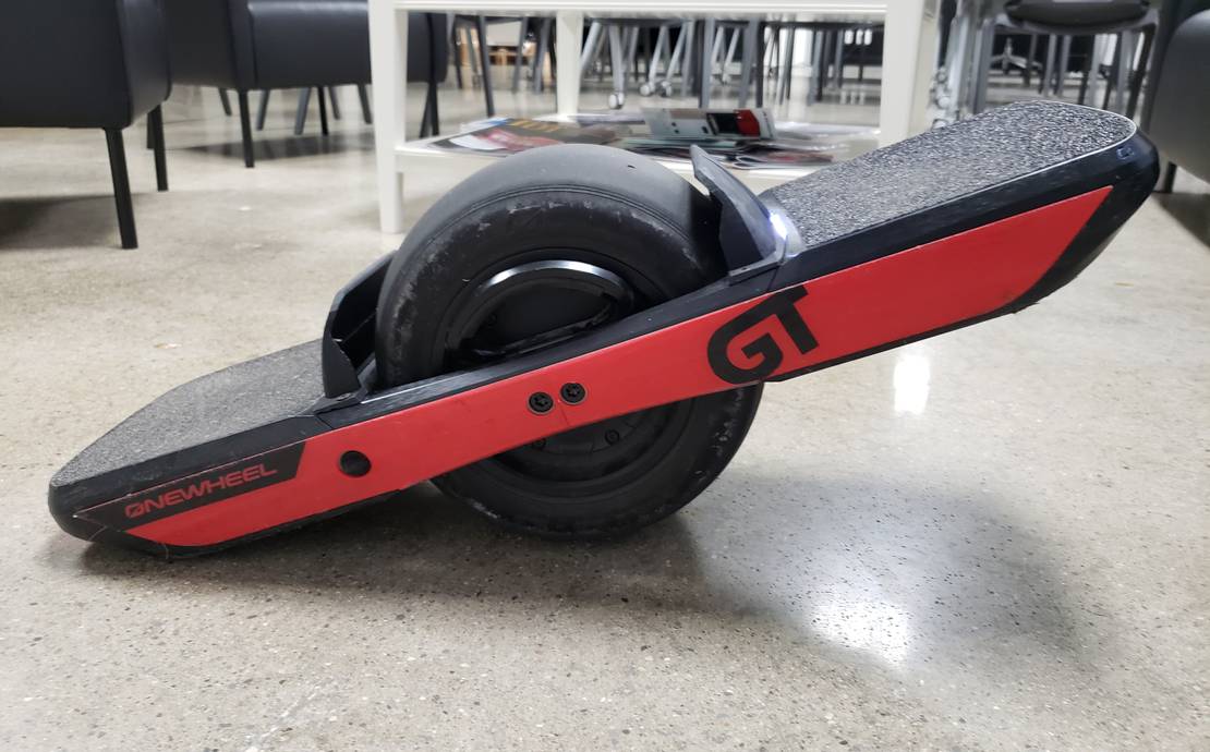 Onewheel GT with Enduro and optional Fender