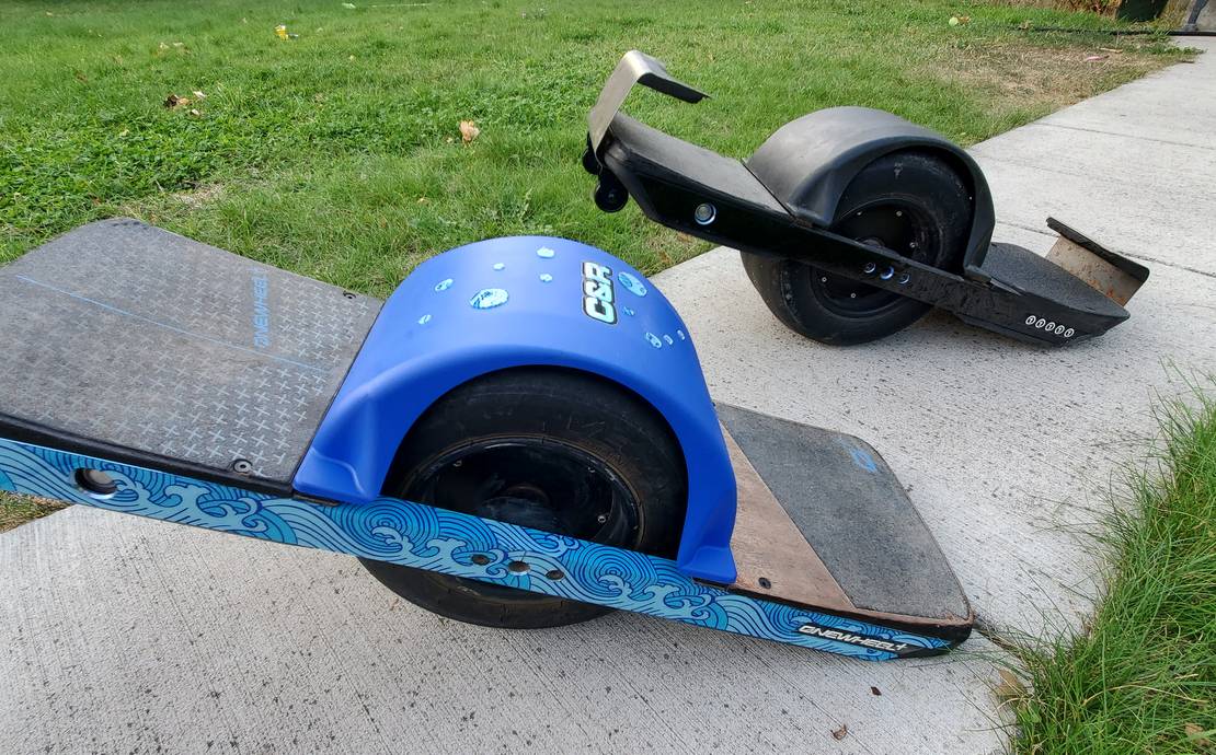 OneWheel+ XR charged and ready