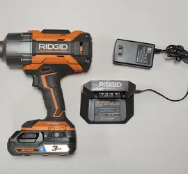 Ridgid Octane 1/2" High-Torque Impact Wrench Kit