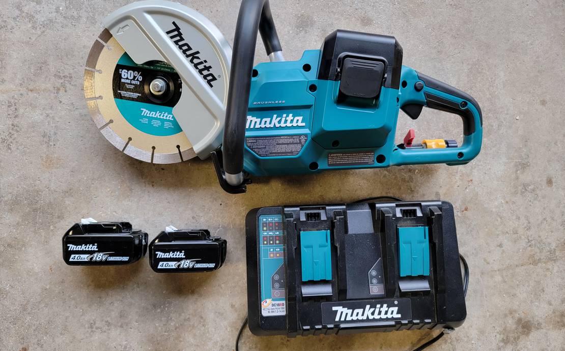 9" Cordless Concrete Saw
