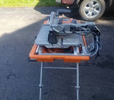 Ridgid wet tile saw