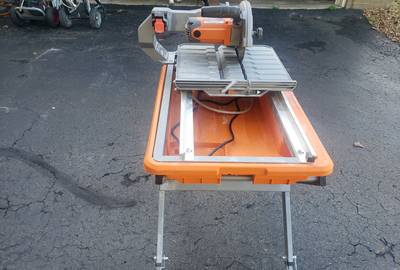 Ridgid wet tile saw
