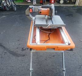 Ridgid wet tile saw