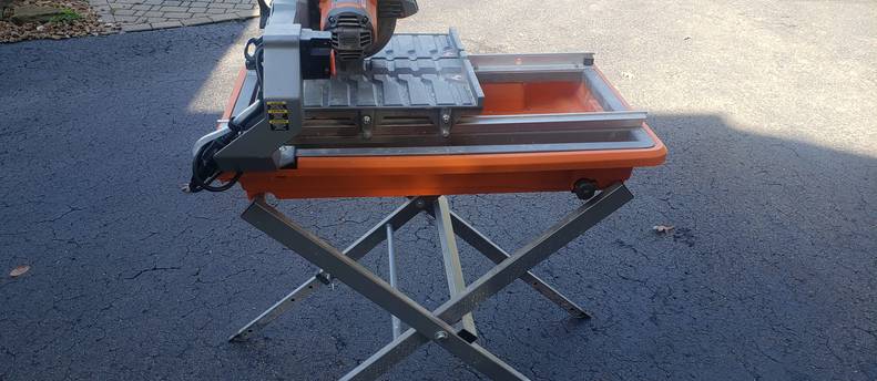 Ridgid wet tile saw