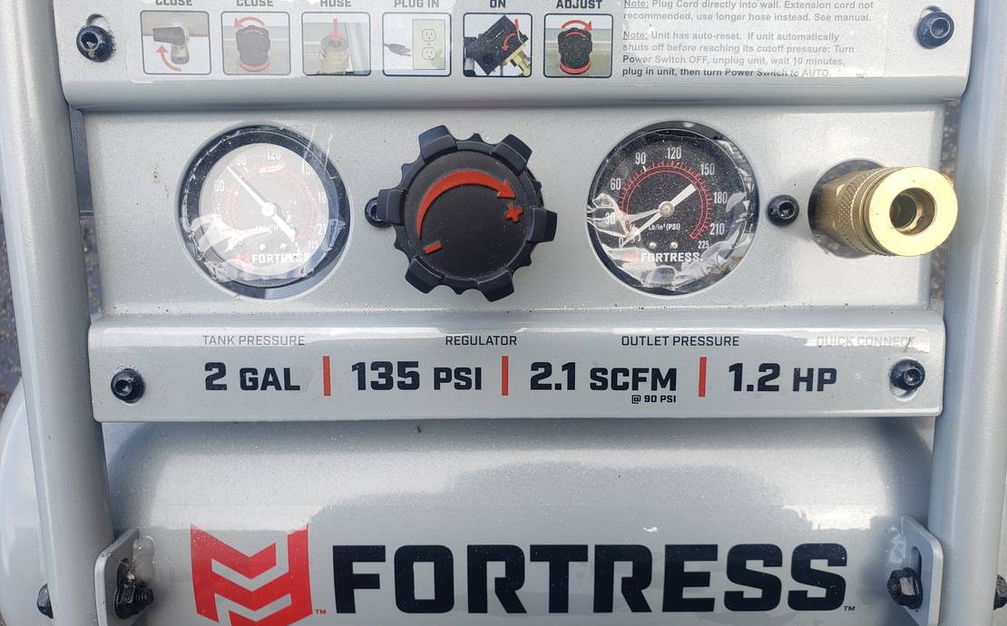 Air compressor 135psi