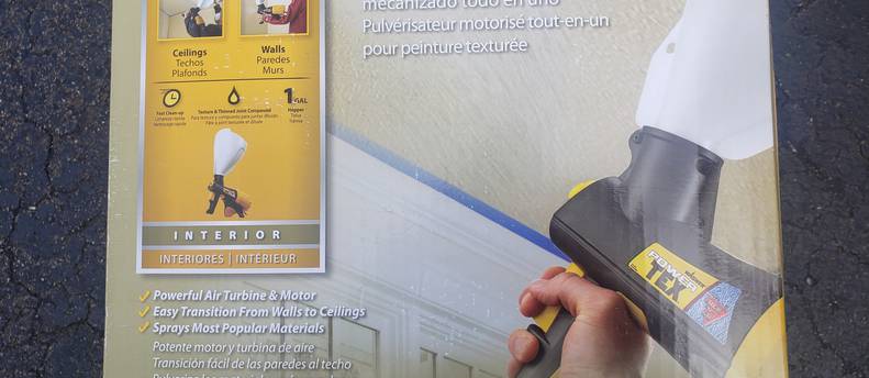 Texture sprayer.