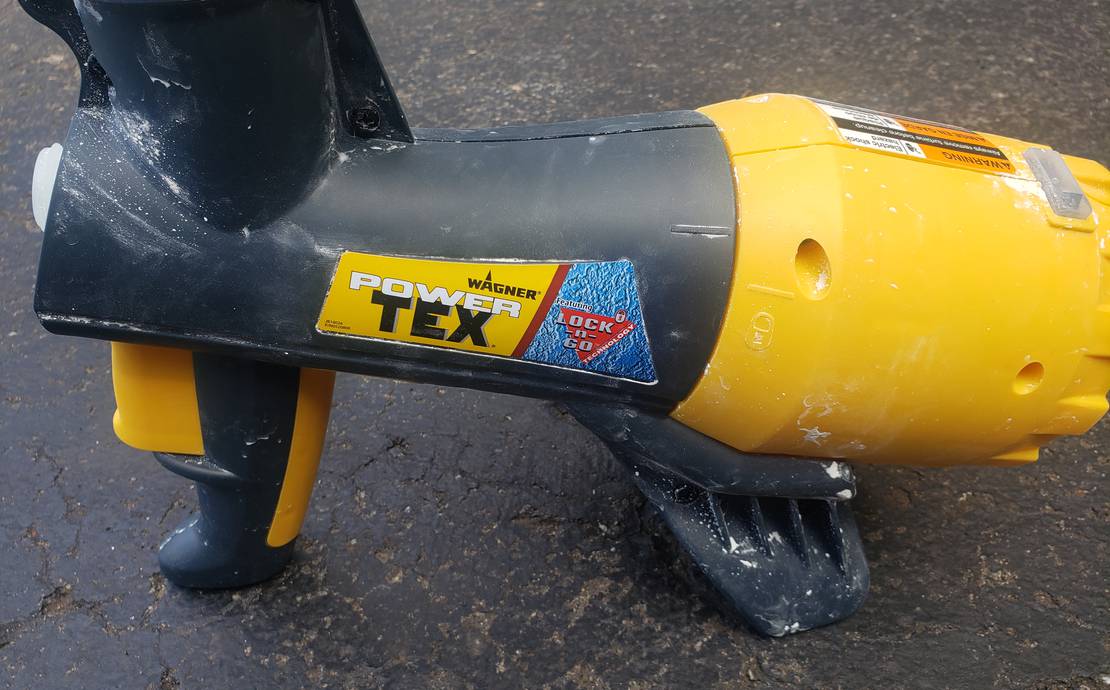 Texture sprayer.