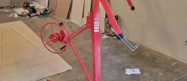 Drywall panel lifter