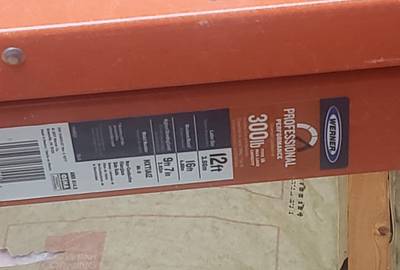 12ft step ladder