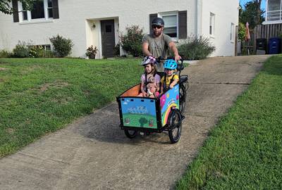 The Original 4+ Upgraded Electric Cargo Bike For Families