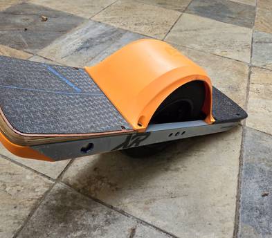OneWheel XR+ (with fender, handle, and rail guards)