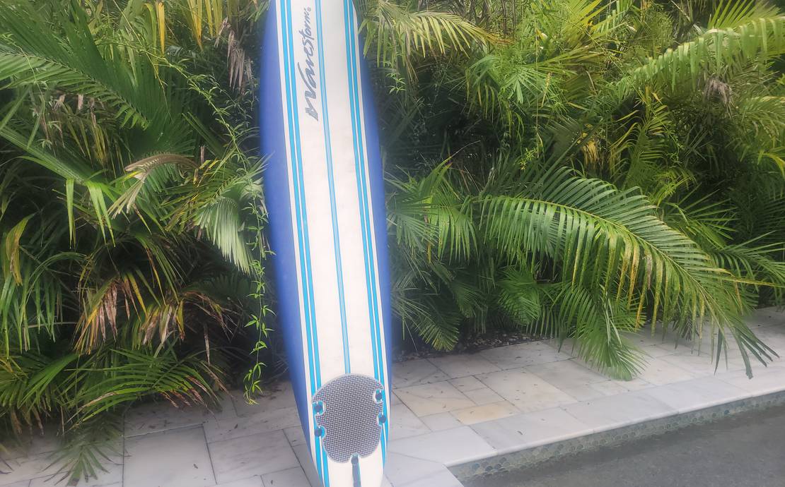 Longboard - Soft Top Surfboard - 8 ft