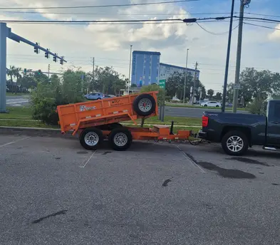 4 yrd Dump Trailer