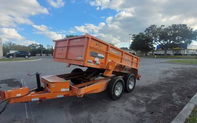 4 yrd Dump Trailer