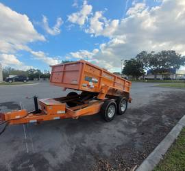 4 yrd Dump Trailer