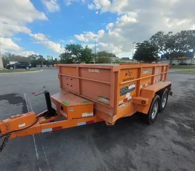 4 yrd Dump Trailer
