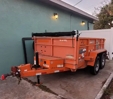 4 yrd Dump Trailer