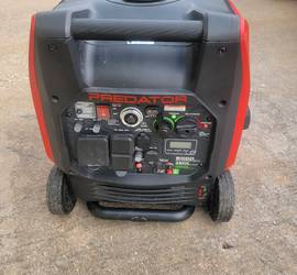 PREDATOR 5000 Watt Dual-Fuel SUPER QUIET Inverter Generator