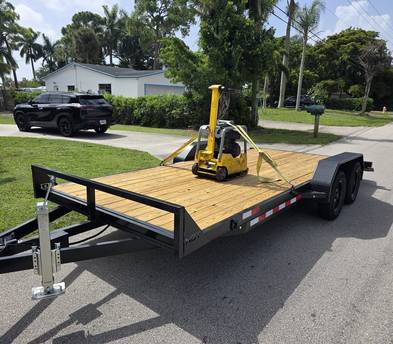 7x18 car hauler