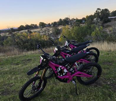 Surron Light Bee-2025 [WKY rental #1](PINK edition 1of3)