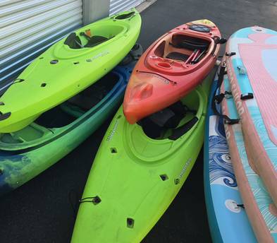 Kayaks(5) or paddleboards(5) w/ lifejackets,paddles ,drybags