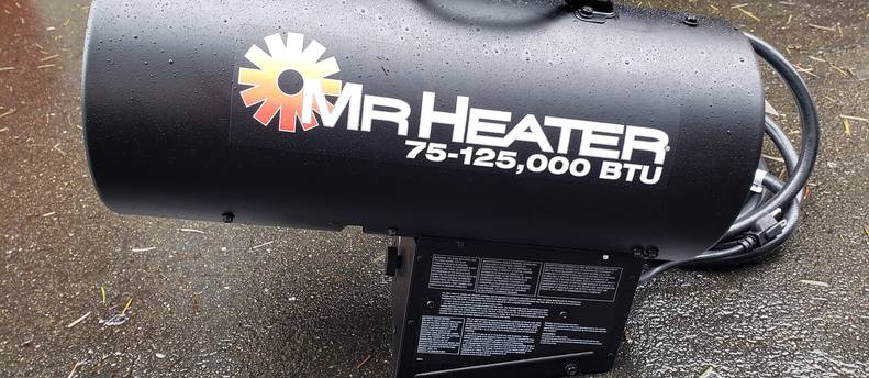 Mr. Heater 125,000 BTU Forced-Air Propane Heater