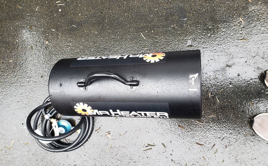 Mr. Heater 125,000 BTU Forced-Air Propane Heater