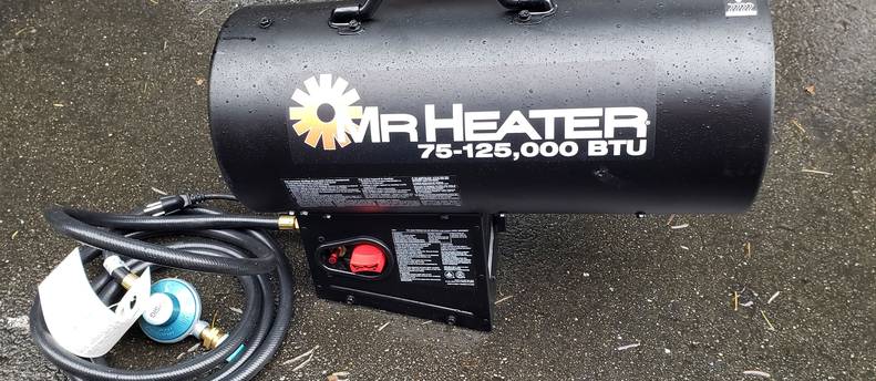 Mr. Heater 125,000 BTU Forced-Air Propane Heater