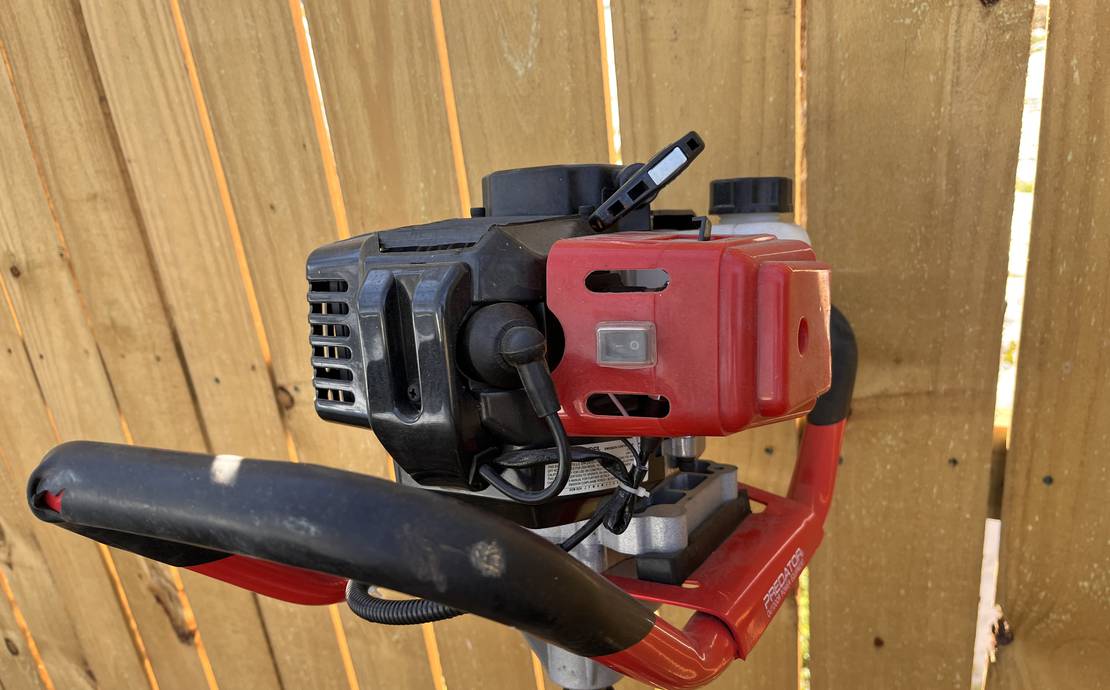 Predator Power Auger Post Hole Digger with Extension