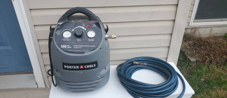 Porter Cable Air Compressor 150 PSI 2.2 SCFM