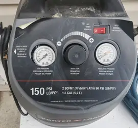 Porter Cable Air Compressor 150 PSI 2.2 SCFM