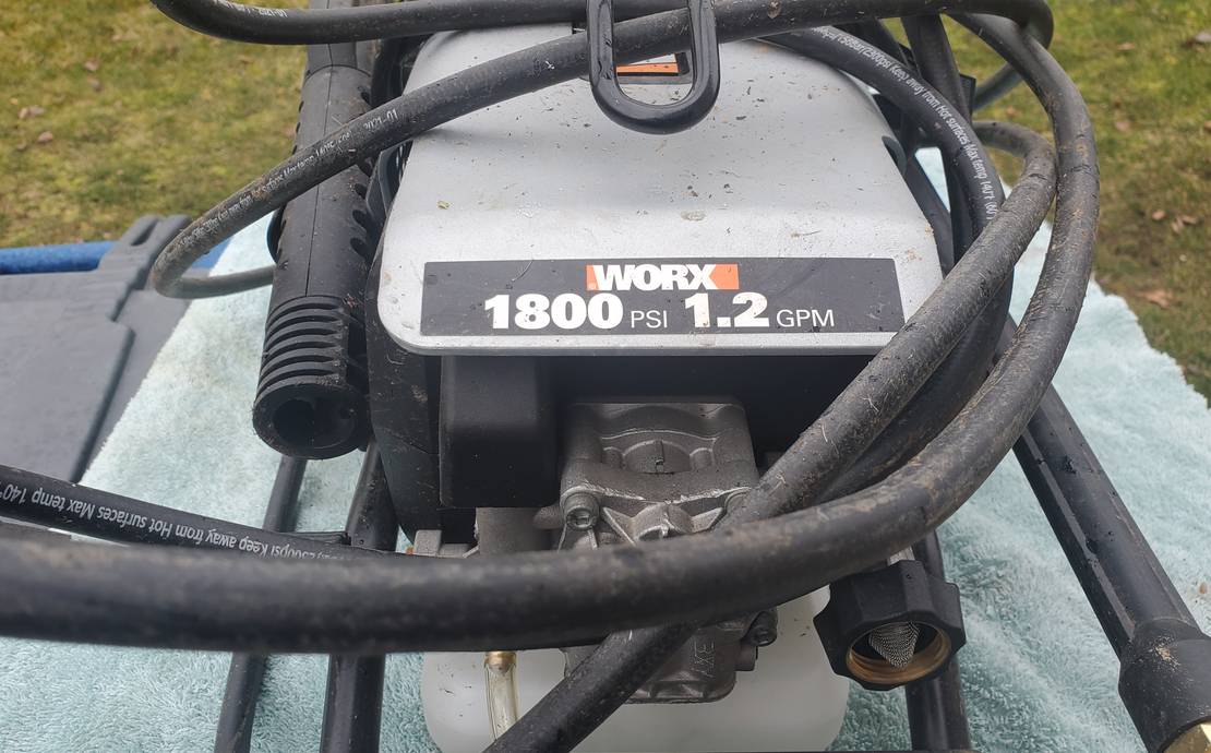Worx Electric Pressure Washer 1800 PSI
