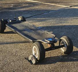 Electric Longboard // All Terrain longboard style
