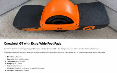 Electric Skateboard rental in Richardson
