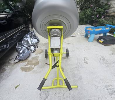 Ryobi concrete mixer
