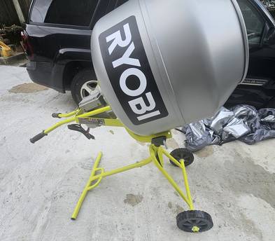 Ryobi concrete mixer