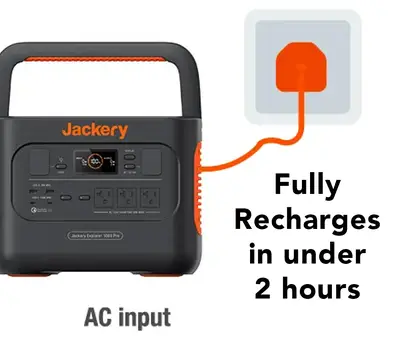 Jackery Explorer 1000 PRO Portable Power Station