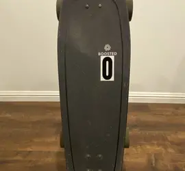 Boosted Mini S with surf skate trucks