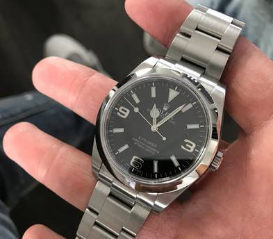 Rent Rolex Explorer 39mm Stainless 