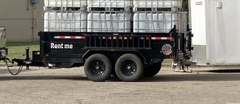 7x12 14k dump trailer with tarp