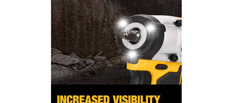 DEWALT DCF923B Cordless Brushless 3/8 in.Variable Speed Impact Wrench
