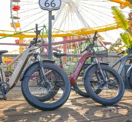 (4) “Aventure” Aventon premium e-bike bundle