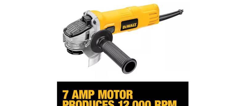 DEWALT DWE4011 angle grinder