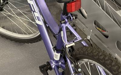 Huffy Rock Creek 24" Mountain Bike, 18-Speed Shimano,  All-Terrain Tires, Purple